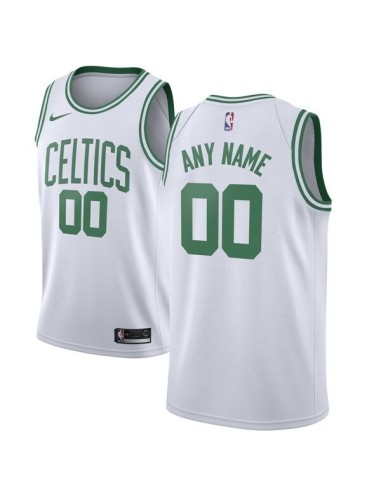 Boston Celtics Blanco Serigrafiada (Personalizable)