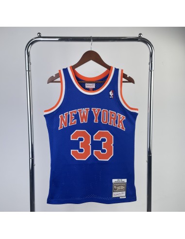 New York Knicks Retro 91/92 Ewing (Serigrafiada) Azul
