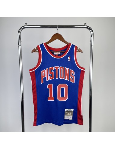 Detroit Pistons Retro 88/89 Rodman (Serigrafiada)