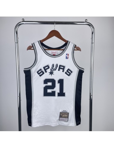 San Antonio Spurs Retro 88/89 Duncan (Serigrafiada)
