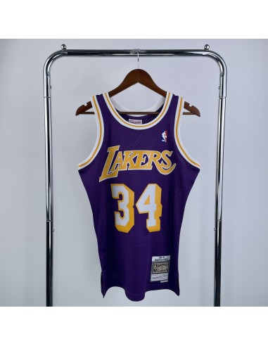Angeles Lakers Retro 96/97 O´Neal (Serigrafiada) Morada