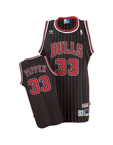Chicago Bulls Pippen Negra Rayas