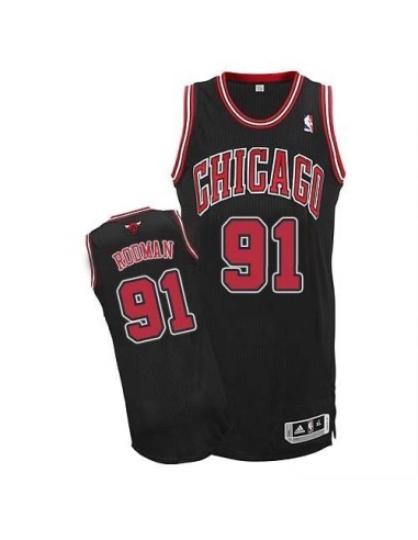 Chicago Bulls Rodman Negra